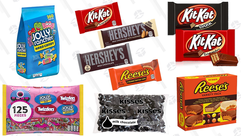 Gold Box de caramelos para Halloween | AmazonGráfico: Shep McAllister